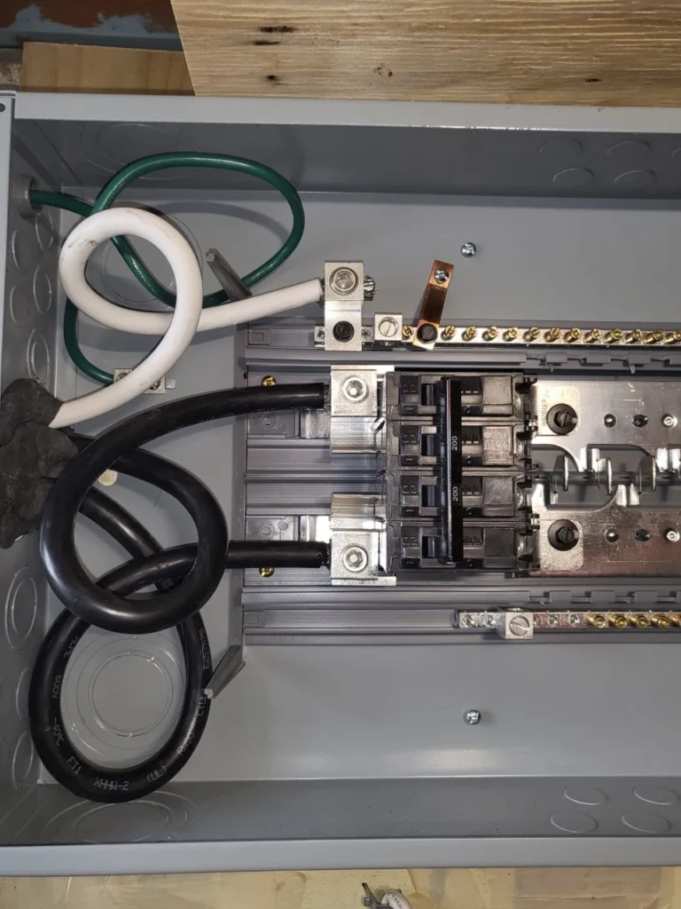 Homesa - Electrical equipment installation - work in progress - 9