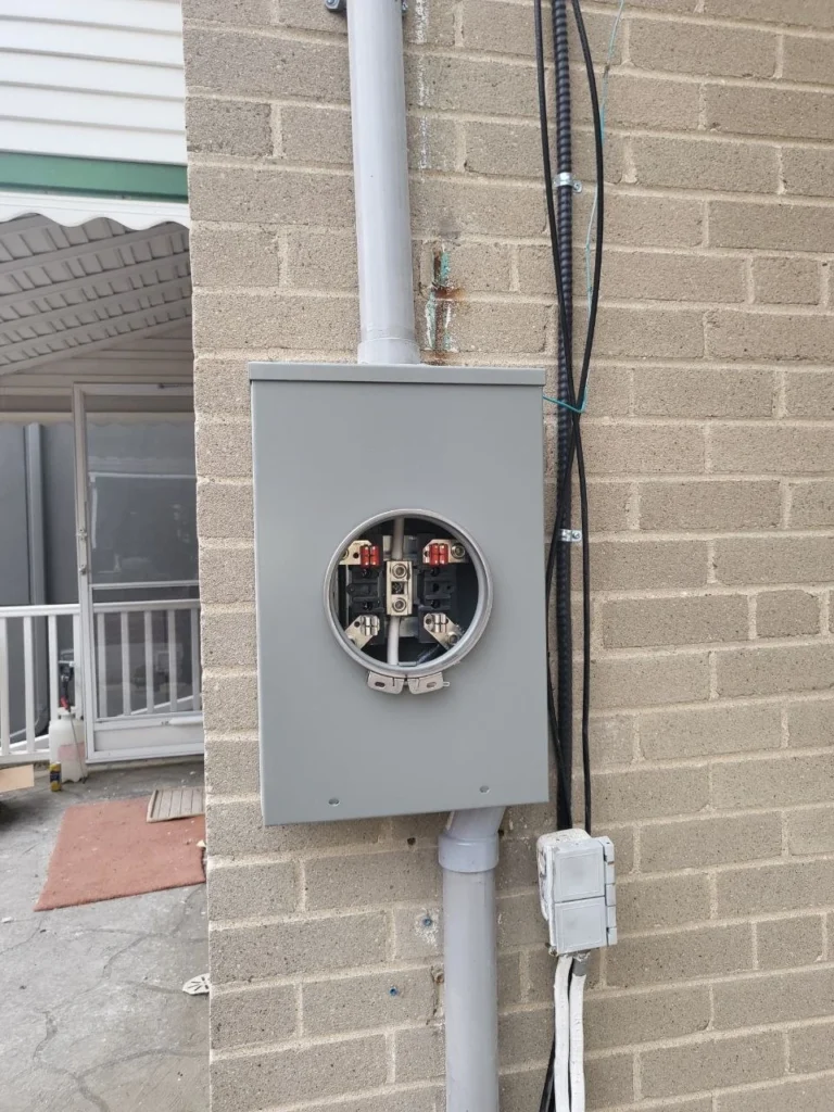 Homesa - Electrical equipment installation - work in progress - 10