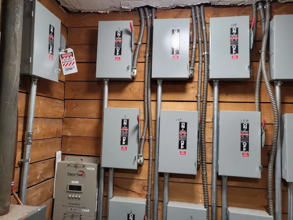 Homesa - Electrical equipment installation - work in progress - 26