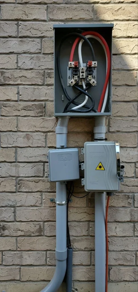 Homesa - Electrical equipment installation - work in progress - 35