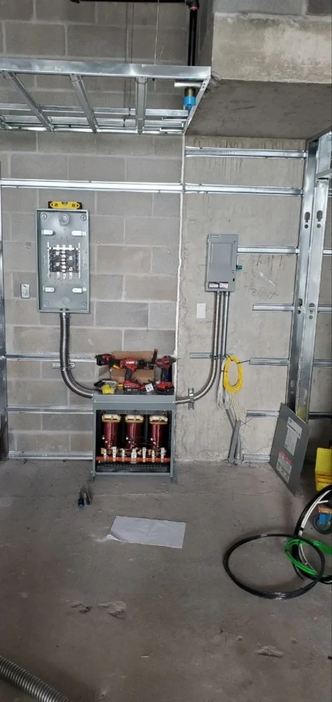 Homesa - Electrical equipment installation - work in progress - 46