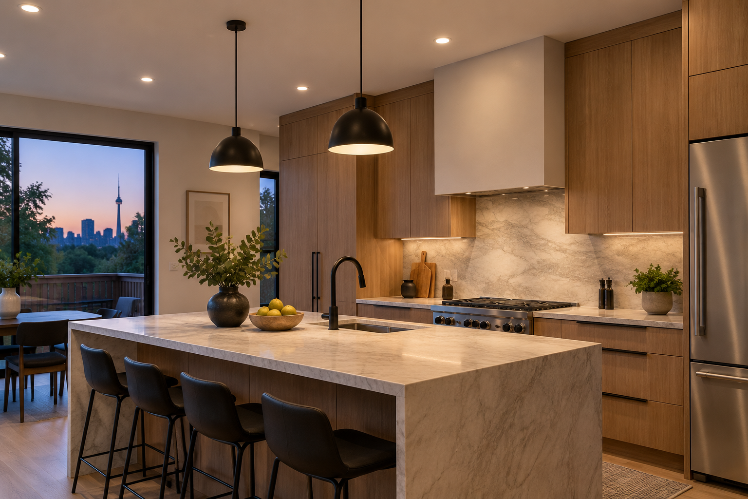 Pot Lights vs. Pendant Lights: Planning Your Toronto Kitchen Lighting